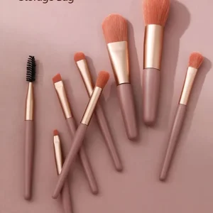 8 Pcs Makeup Brush Set