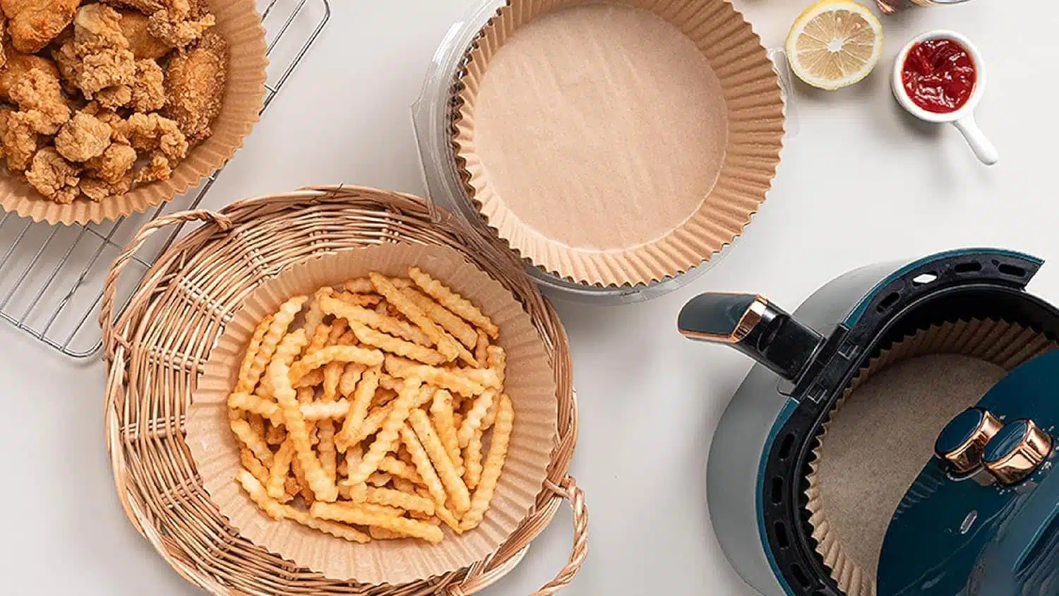 Air Fryer Leaf paper (100pcs) - Image 3