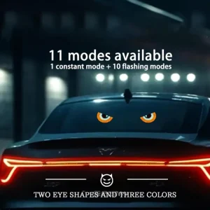 Devil Eyes Light for Cars – Dynamic LED Eye Lamp with APP Control | 5V USB Car Window Light