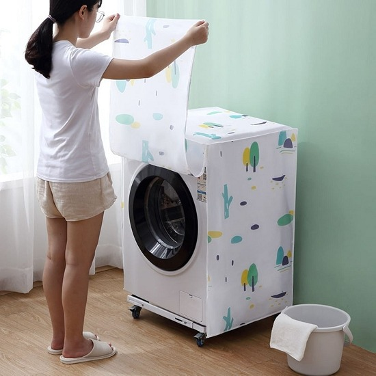 Water And Dust Proof Washing Machine Cover