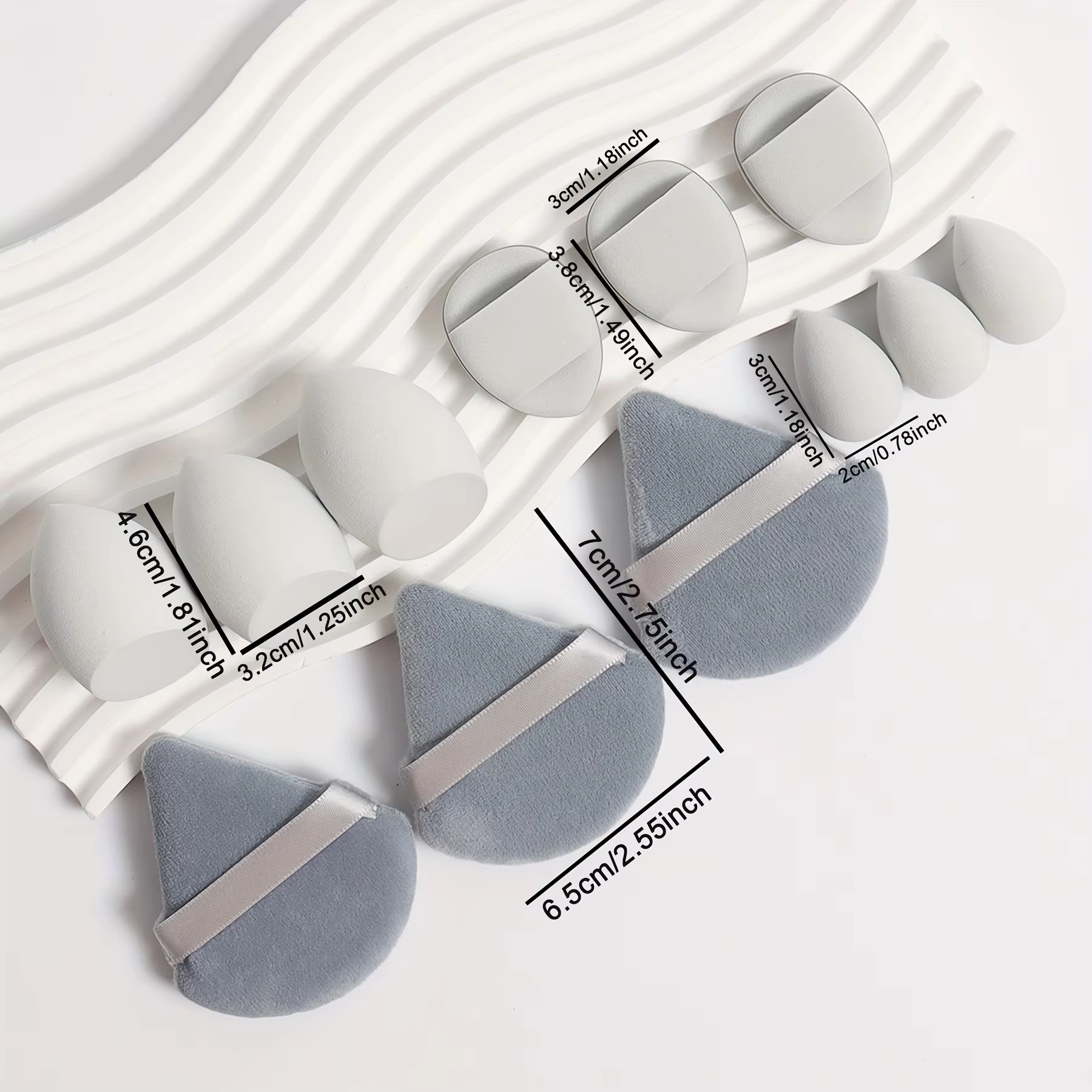 12 Pcs Makeup Sponge Set - Image 3