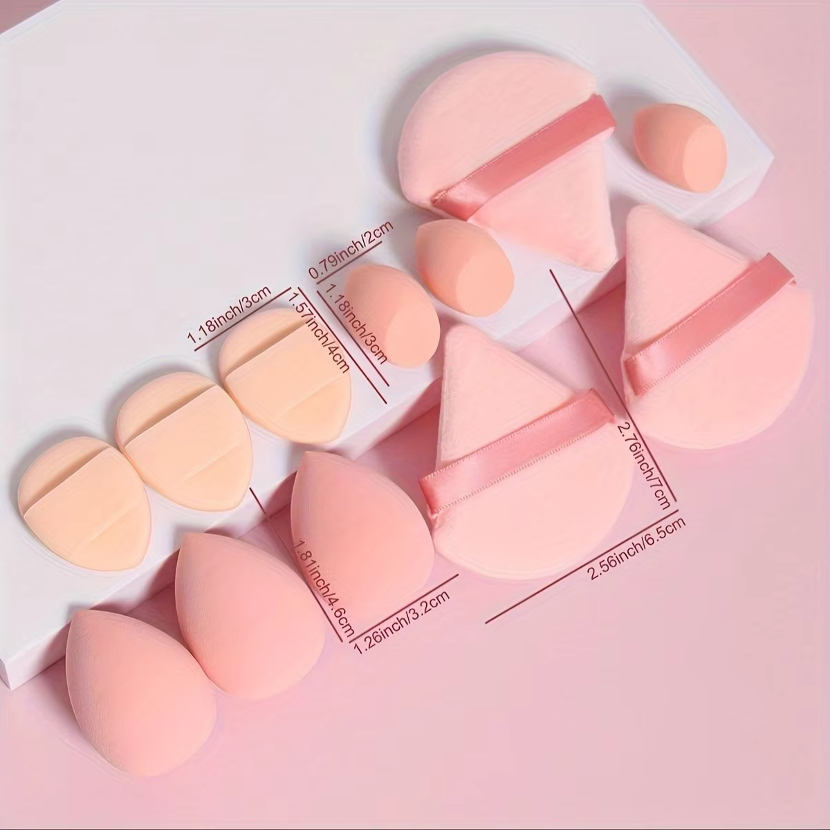12 Pcs Makeup Sponge Set - Image 8