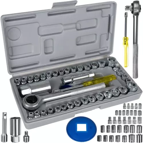 40 Pcs Combination Socket Wrench Set - Image 3