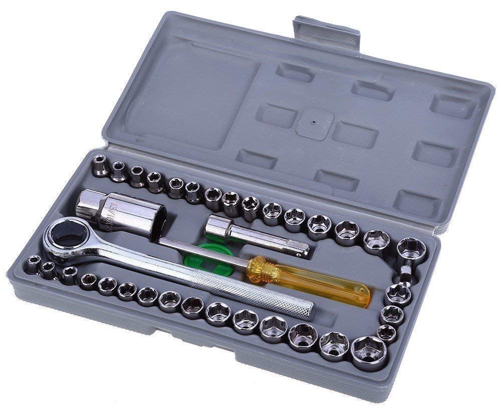 40 Pcs Combination Socket Wrench Set - Image 2